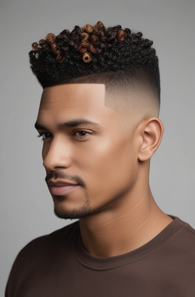 29 Curly Fade Hairstyles for Men in 2025 8 Taper Fade with Natural Curls