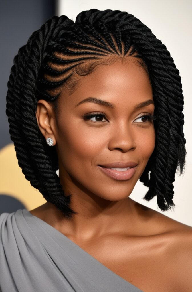 22 Best Bob Braids You Can Try in 2025 16 Twisted Bob Braids