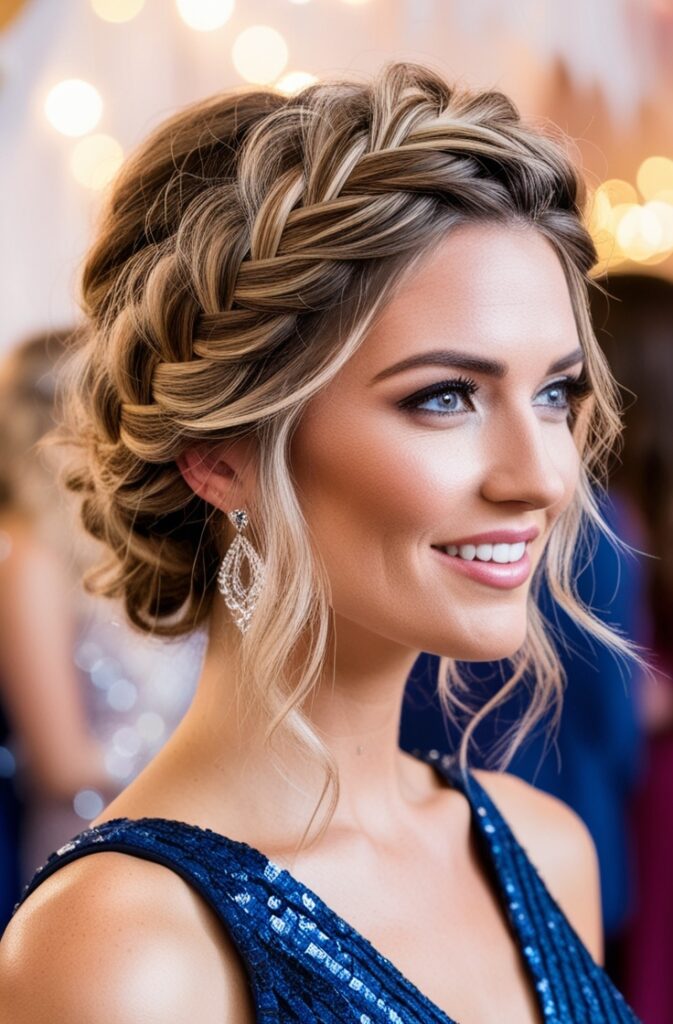 Fishtail Braid Crown