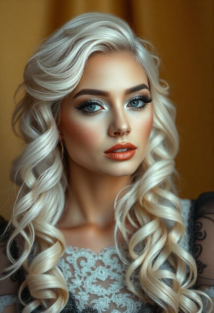 Ghostly Glam Curls