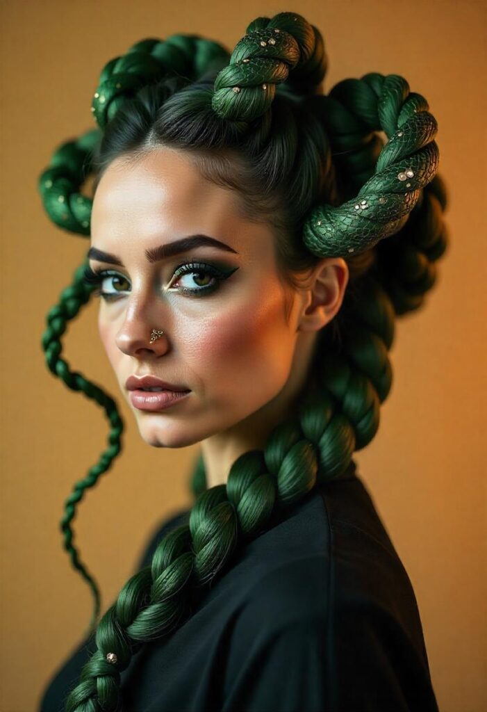 Medusa's Serpent Braids