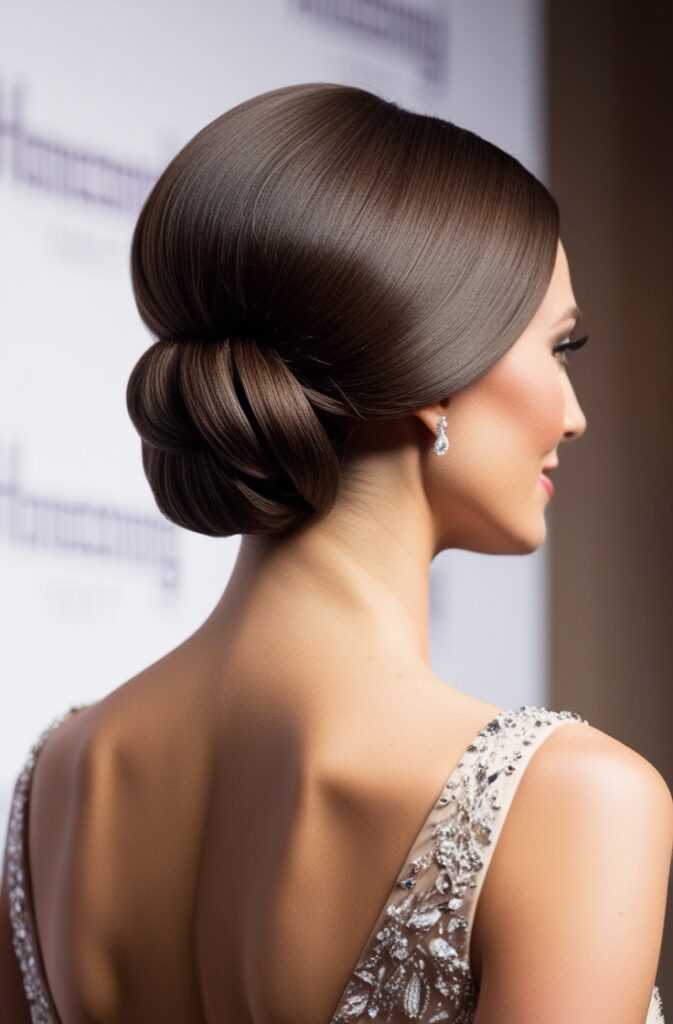 Sleek Low Bun