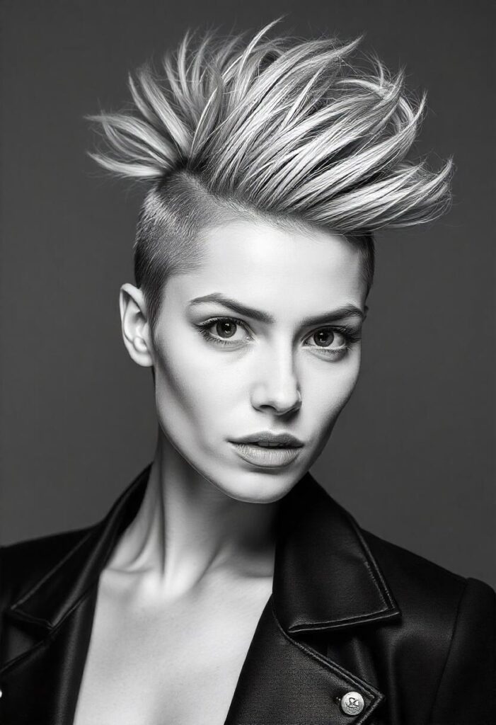31 Mohawk Hairstyles for Women That Are Trending In 2025 19 Asymmetrical Mohawk