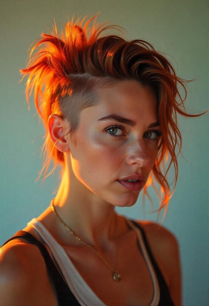 31 Mohawk Hairstyles for Women That Are Trending In 2025 6 Long Mohawk