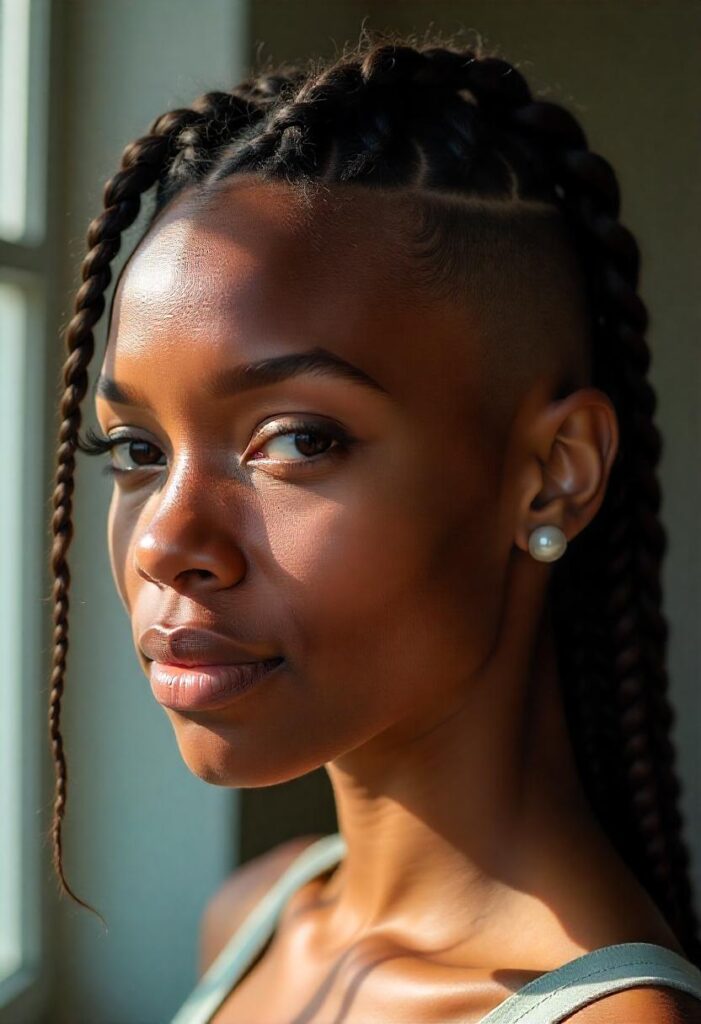 31 Mohawk Hairstyles for Women That Are Trending In 2025 16 Mohawk with Multiple Braids