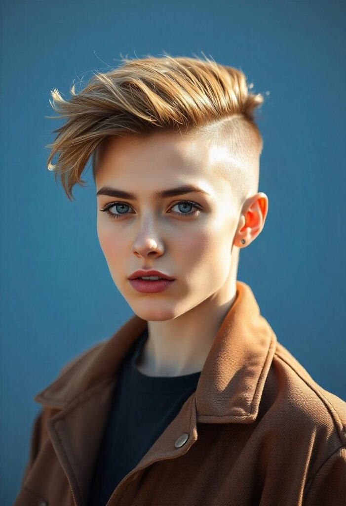 31 Mohawk Hairstyles for Women That Are Trending In 2025 4 Side Mohawk