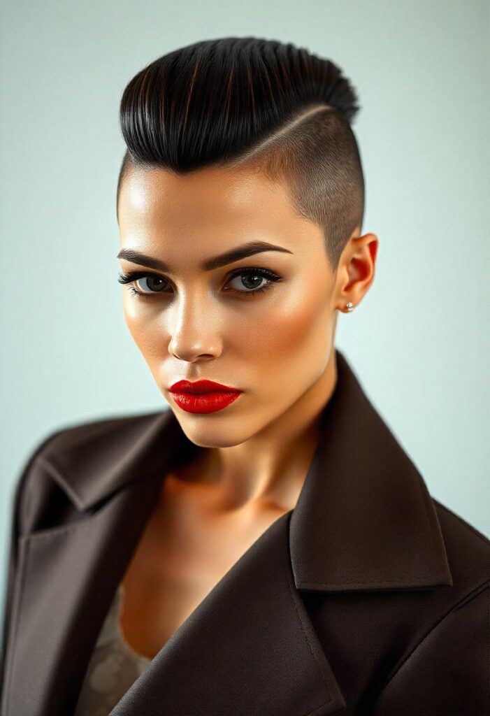 31 Mohawk Hairstyles for Women That Are Trending In 2025 14 Sleek Mohawk