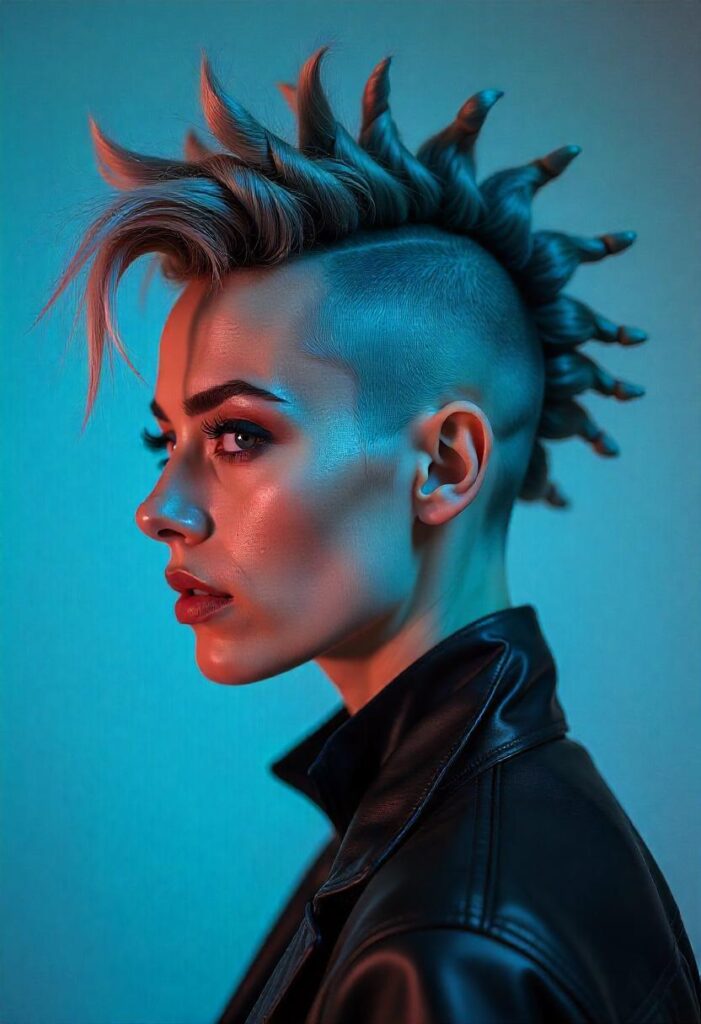 31 Mohawk Hairstyles for Women That Are Trending In 2025 26 Twisted Mohawk