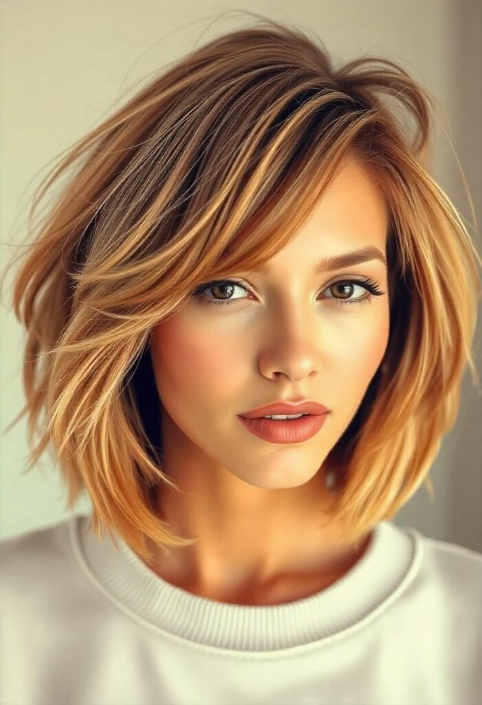 Layered Bob Haircut