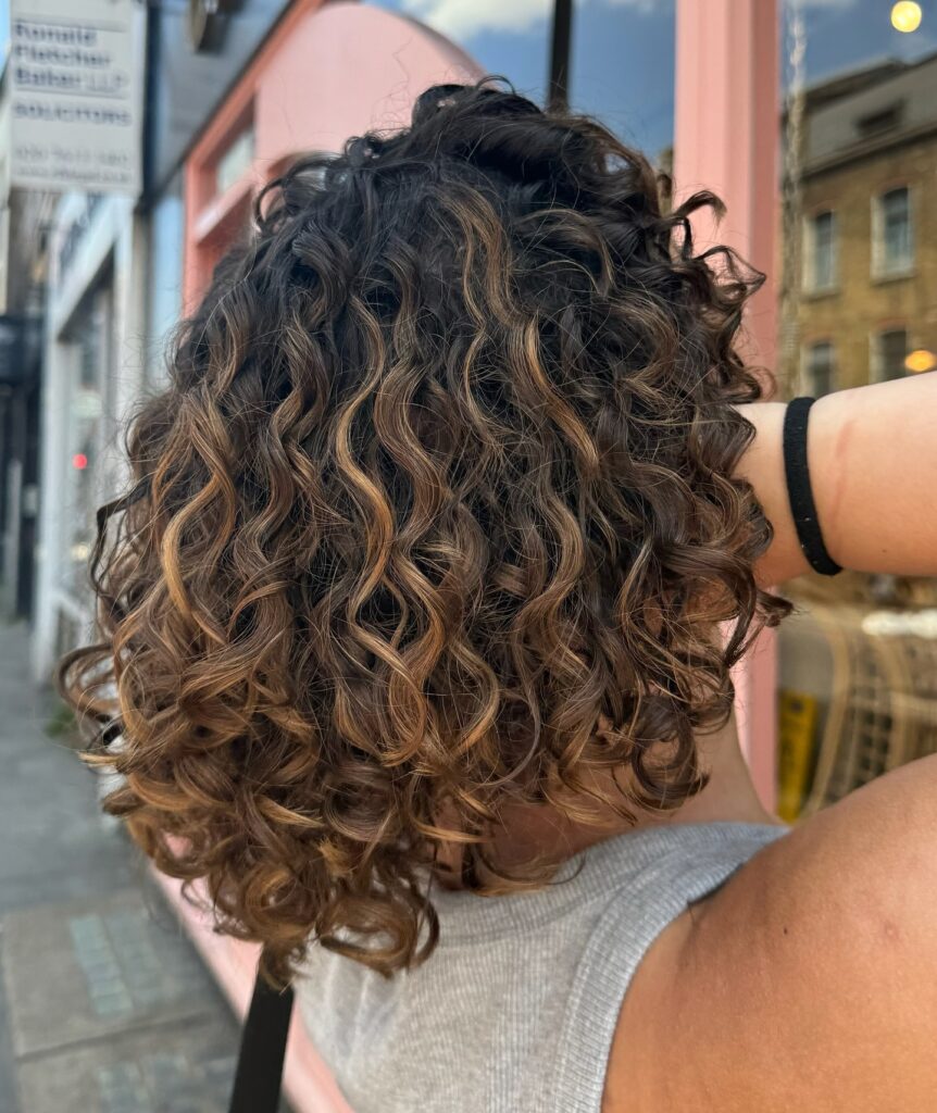 Tapered Curly Cut