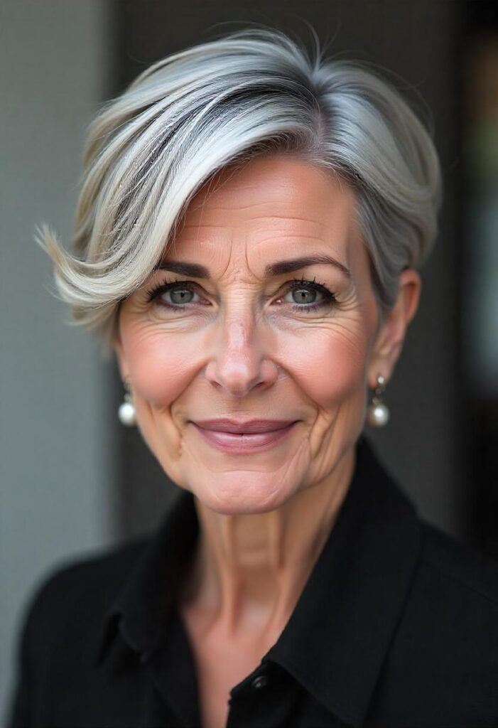 20 Pixie Hairstyles for Women Over 50: Trendy Cuts to Refresh Your Look 20 Asymmetrical Pixie