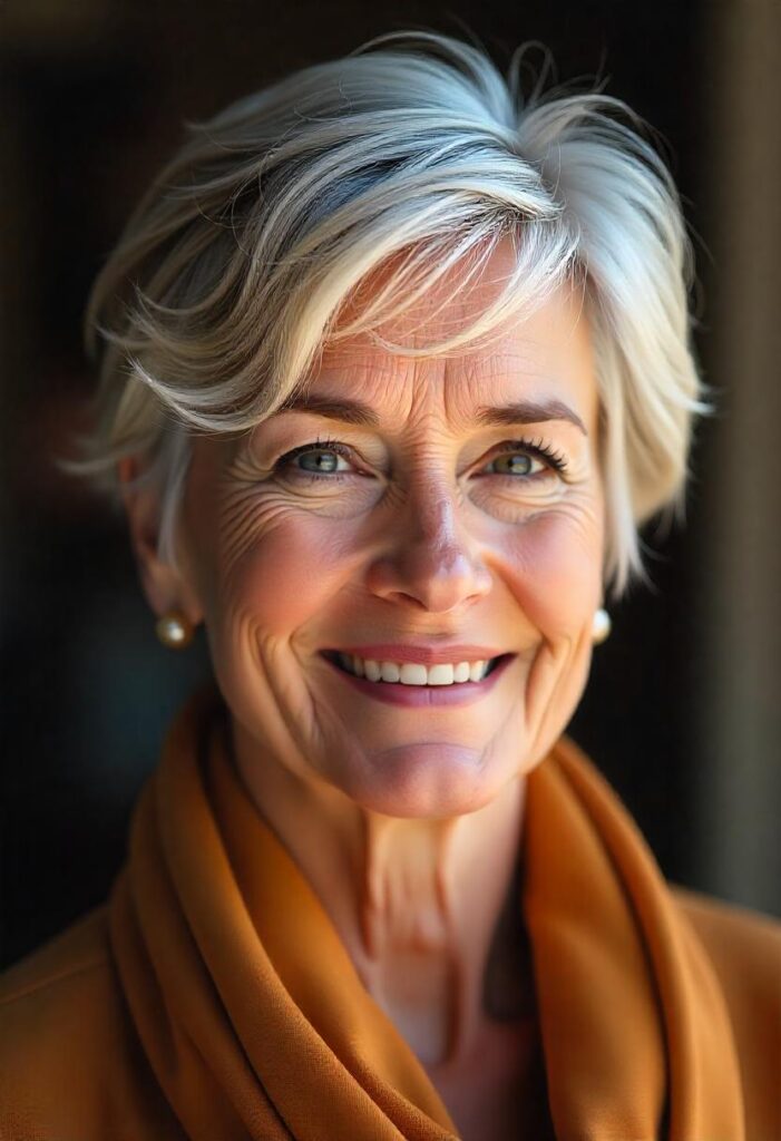 20 Pixie Hairstyles for Women Over 50: Trendy Cuts to Refresh Your Look 15 Feathered Pixie for Fine Hair
