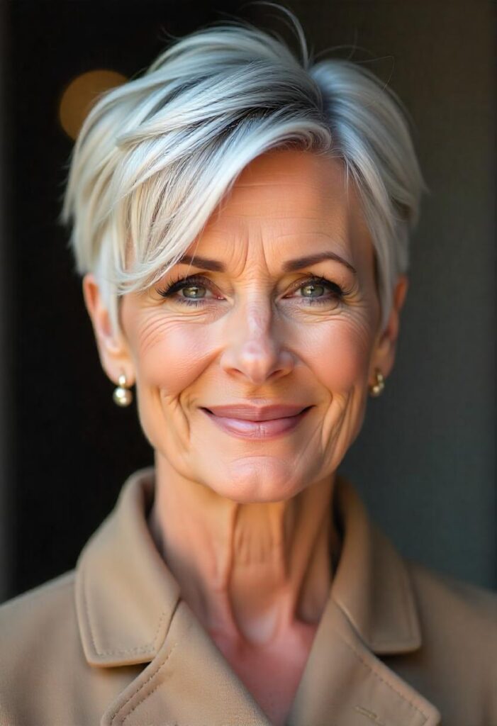 20 Pixie Hairstyles for Women Over 50: Trendy Cuts to Refresh Your Look 11 Layered Pixie Haircut
