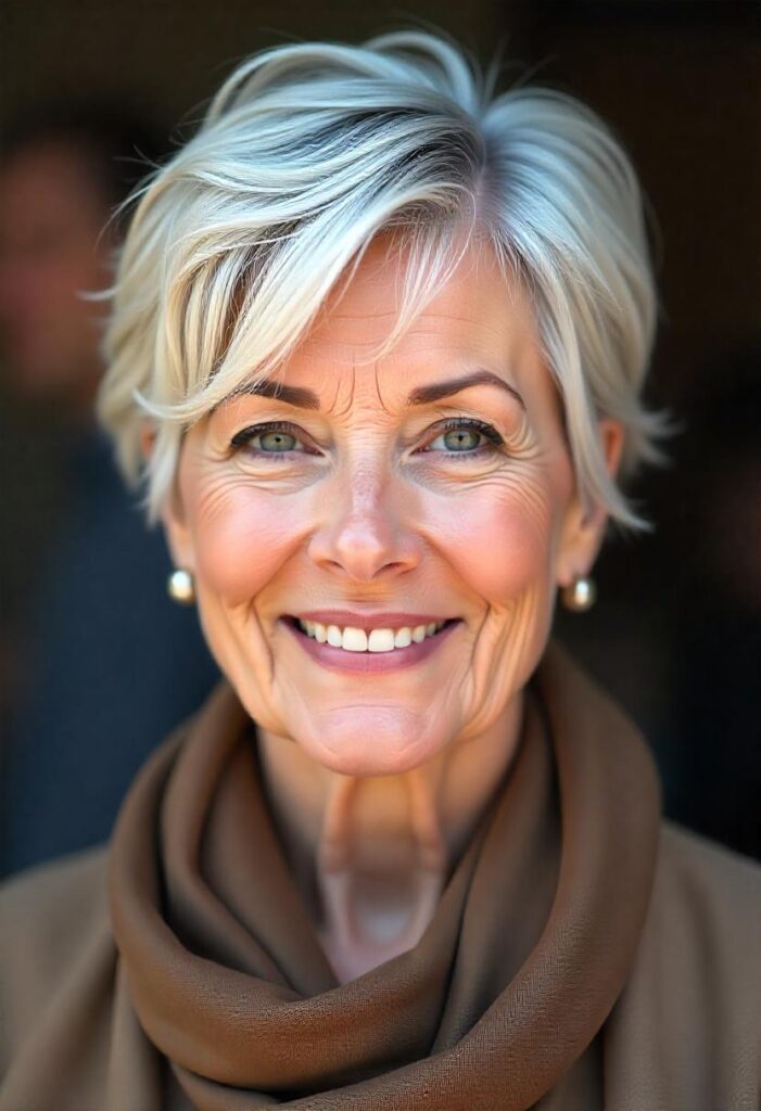 20 Pixie Hairstyles for Women Over 50: Trendy Cuts to Refresh Your Look 14 Long Feathered Pixie
