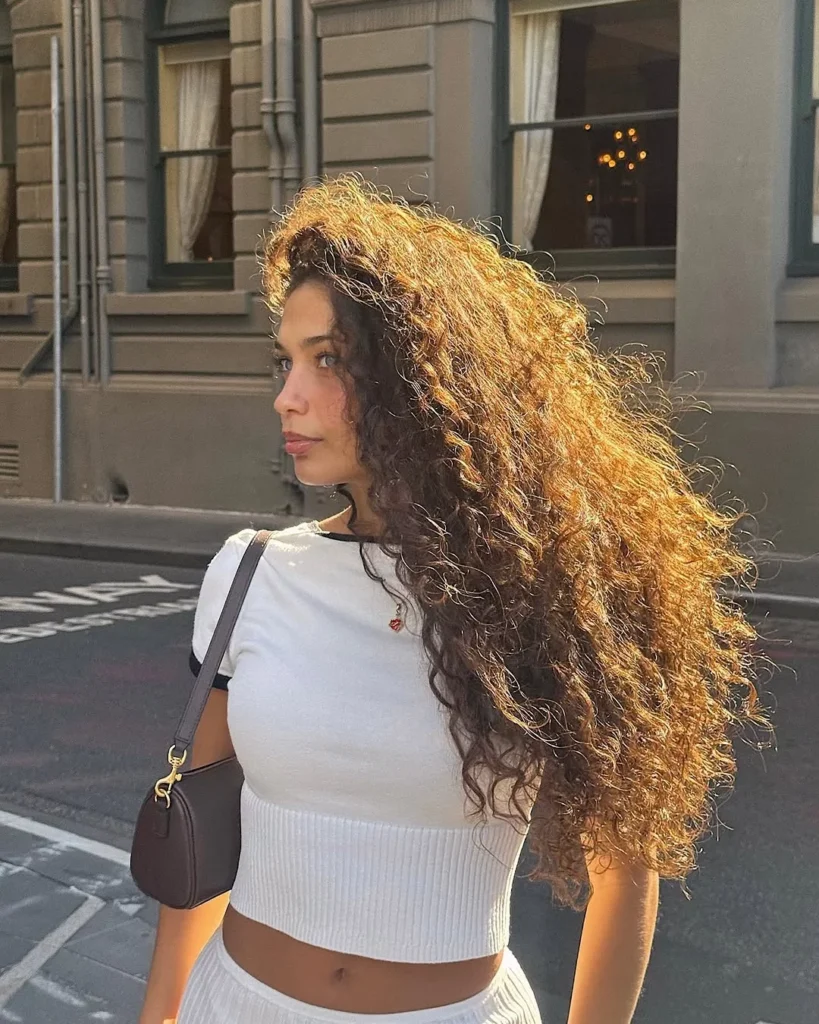 Long, Voluminous Curls