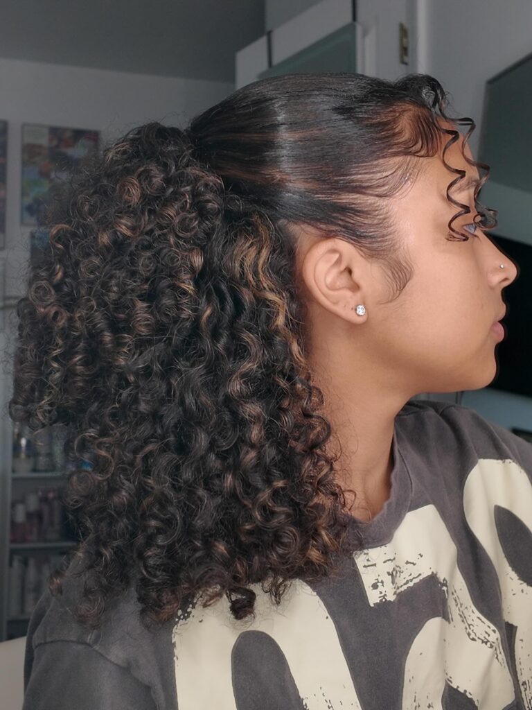 Curly High Ponytail