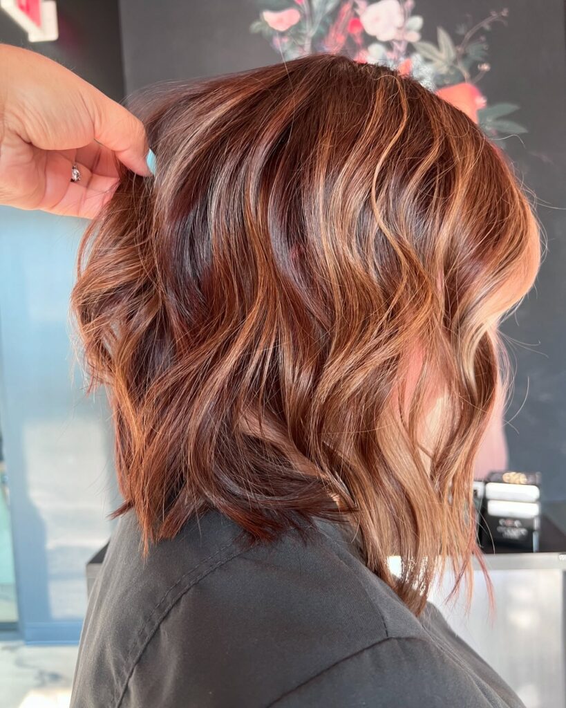 20 Best Fall Highlight Ideas for Brown Hair 23 Honey and Golden Highlights