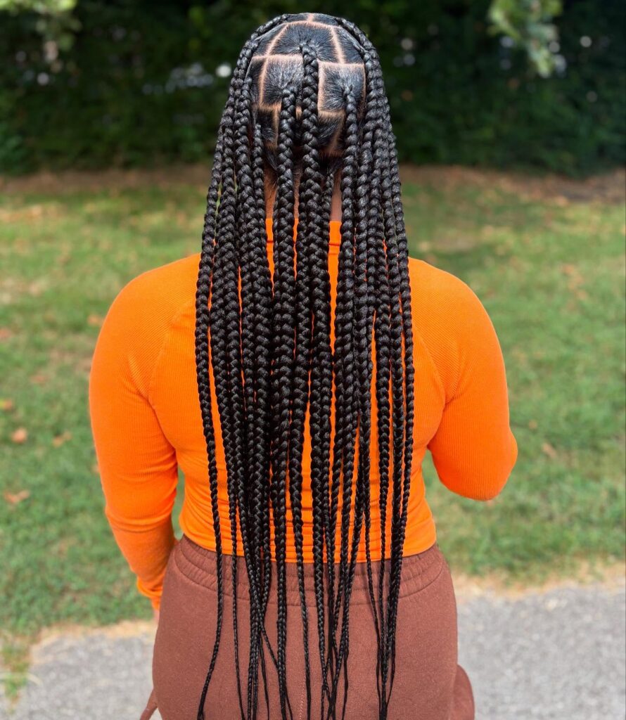 14 Quick Weave Hairstyles That Are Trending Right Now 14 Box Braids
