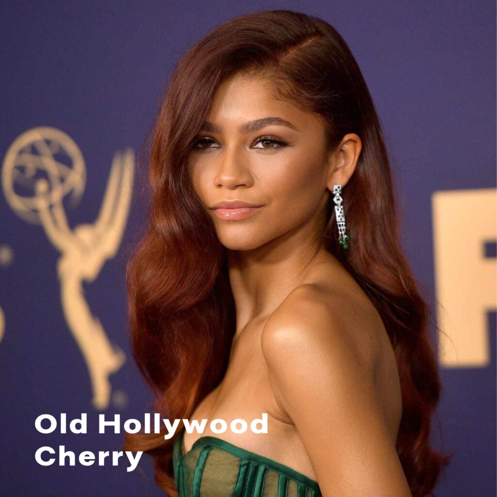 8 Fresh Ways to Wear Cherry Cola Hair 17 Old Hollywood Cherry