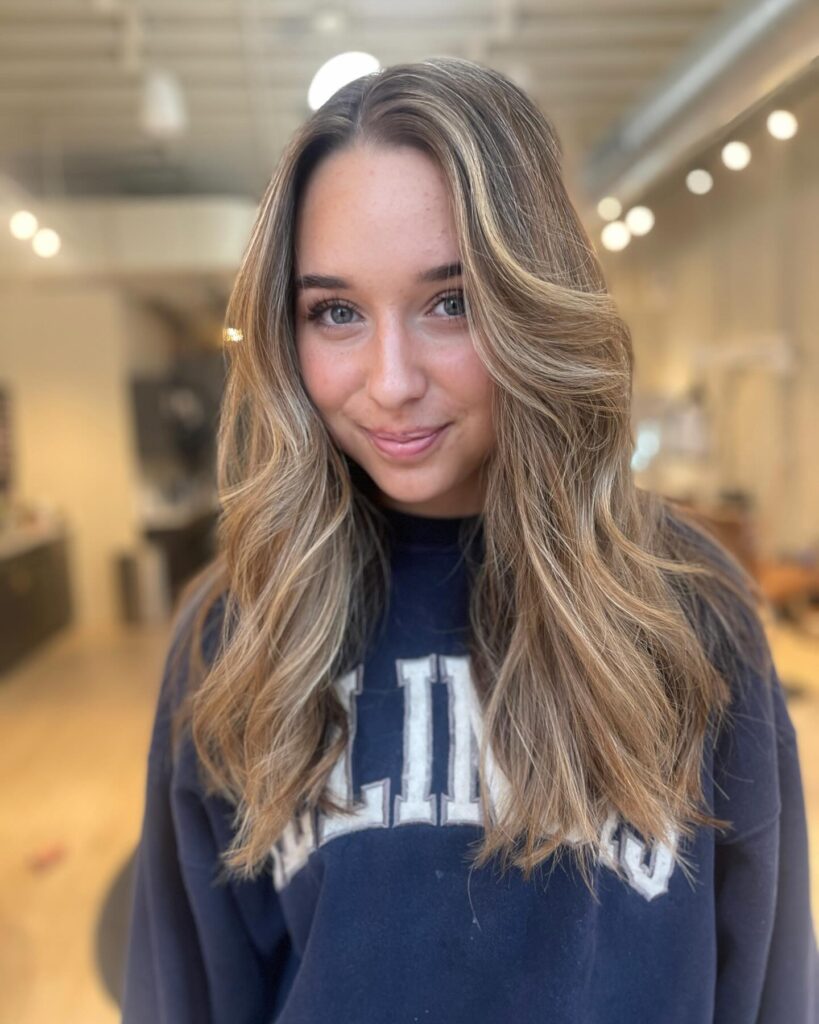 Sun-Kissed Natural Balayage