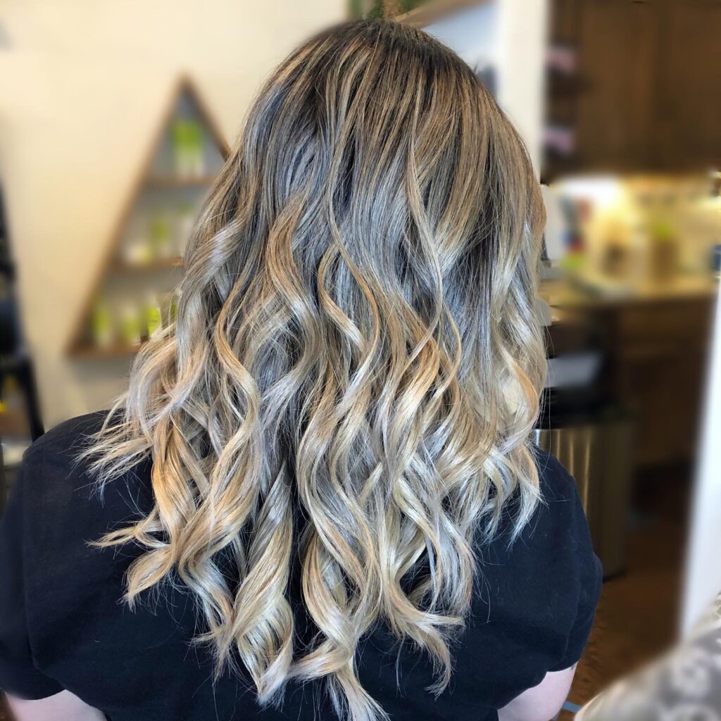 Ash Blonde Balayage