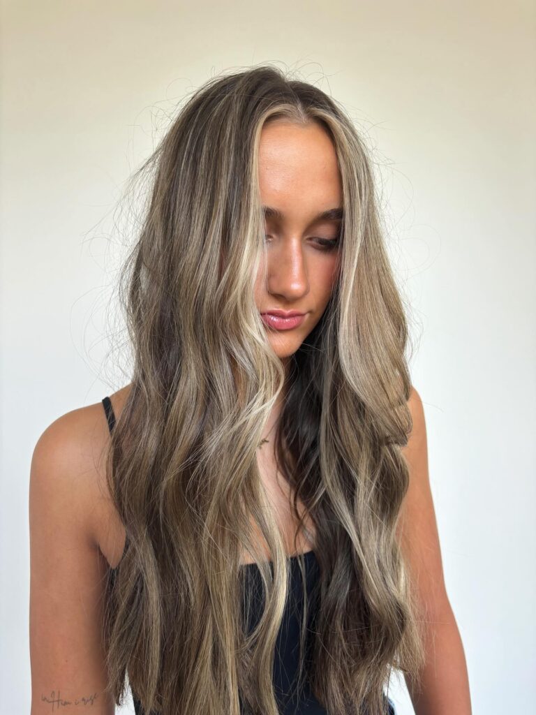 Ash Brown & Blonde Balayage Blend
