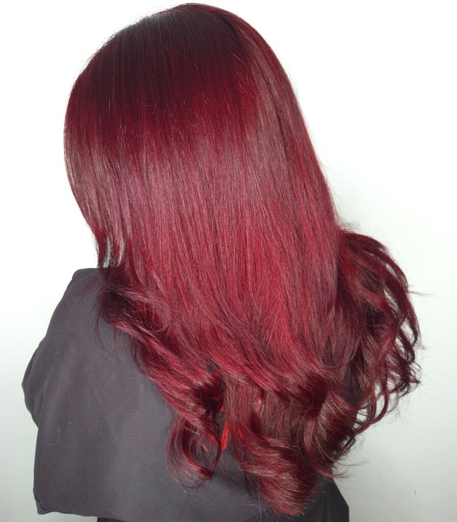 8 Fresh Ways to Wear Cherry Cola Hair 11 Cherry Cola
