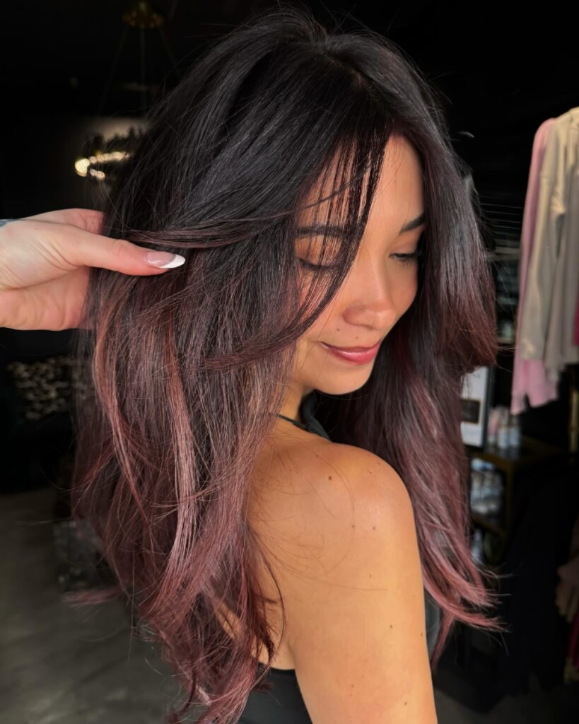 8 Fresh Ways to Wear Cherry Cola Hair 13 Soft Cherry Cola Balayage