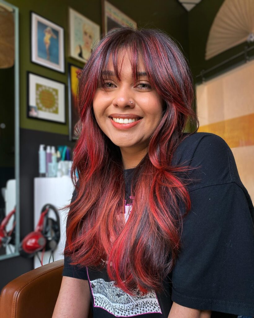 10 Hottest Cherry Hair Colors to Match Every Skin Tone 19 the indigo lounge 1685885585 3117756717533586288 4211174757 - Hairstyle Buddy