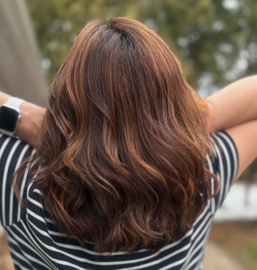 Golden Honey & Caramel Balayage