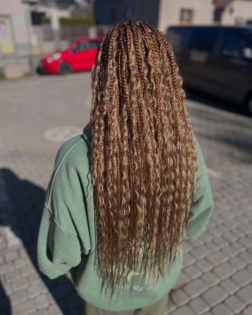 8 Winter Hair Braids That Will Upgrade Your Cold-Weather Look 4 Boho Braids